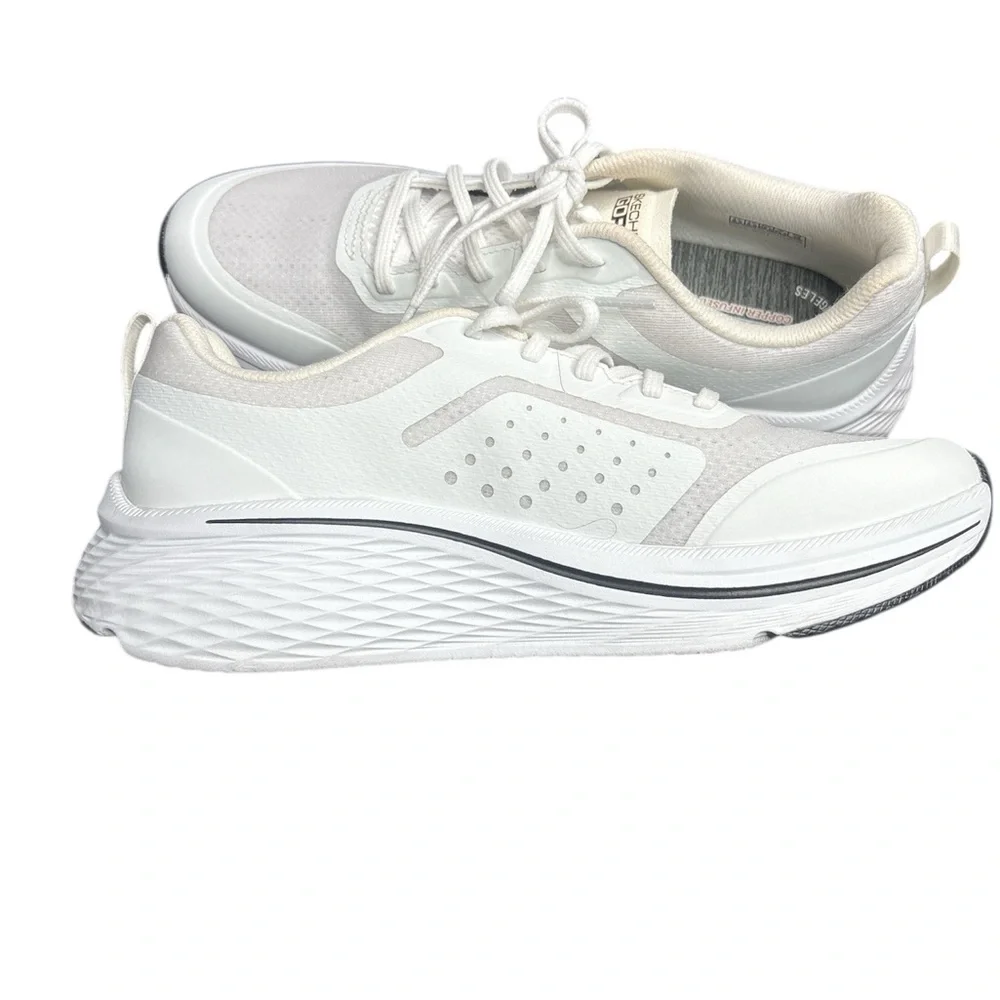 Skechers White Go Run Sneakers - Picture 4 of 11
